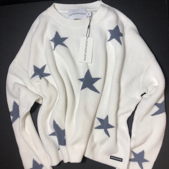 NEW⭐️HOST PICK🎉⭐️CALVIN KLEIN JEANS SWEATER - Picture 6 of 11